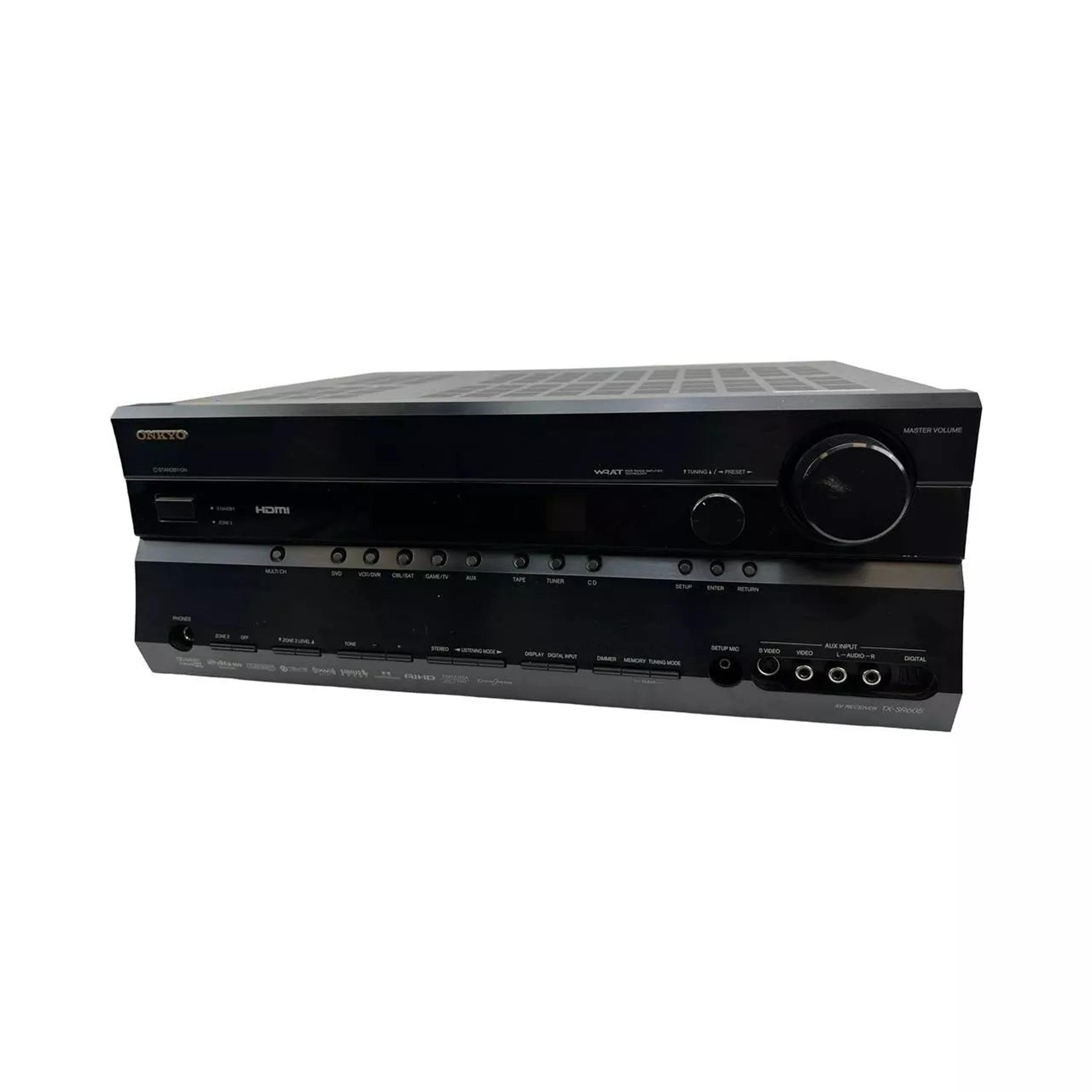 ONKYO TX-SR605 7.1 Channel Home Theater Audio AV Receiver Amplifier