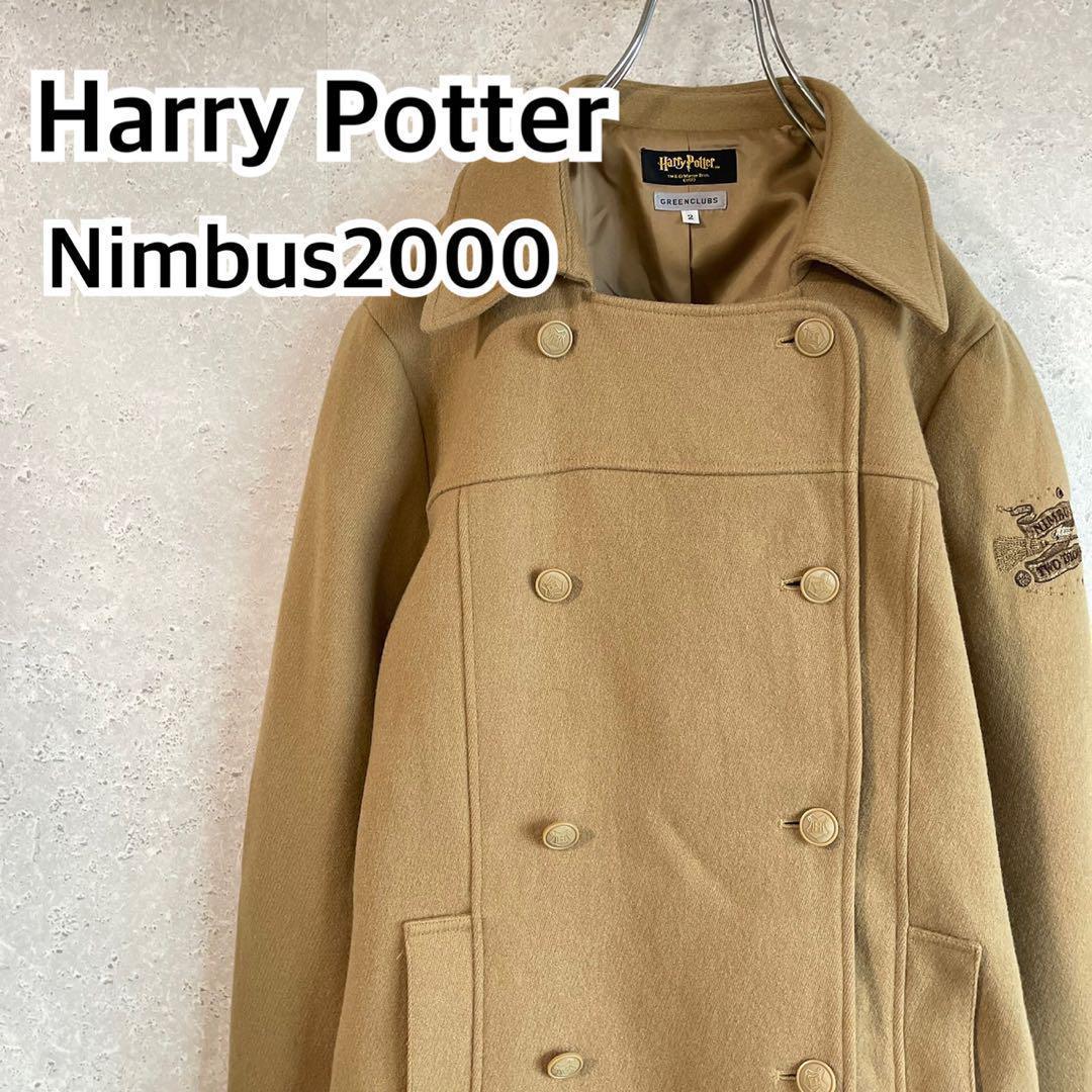 Harry Potter Official Wool Cashmere Blend P Coat Embroidered Nimbus 2000