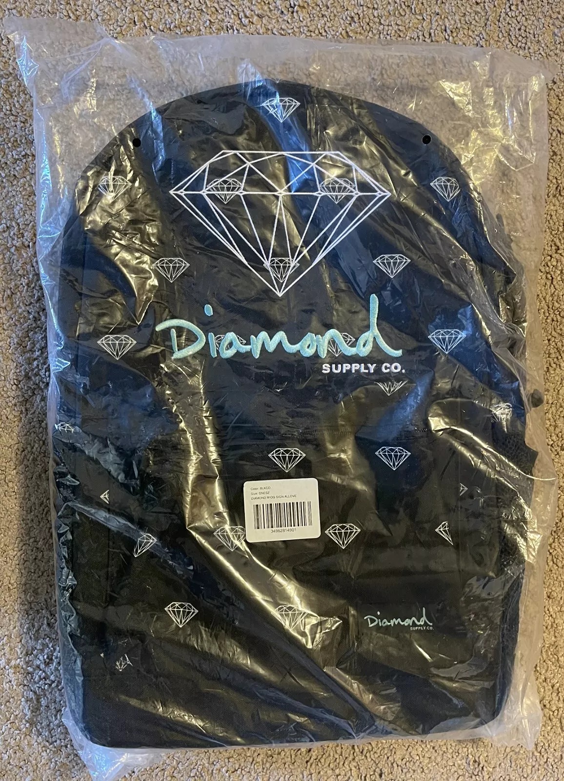 Diamond Supply Co. M OG Sign Allover Backpack