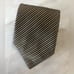 Canali Mens gold black Striped 100% Silk Neck Tie men’s luxury classic