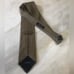 Canali Mens gold black Striped 100% Silk Neck Tie men’s luxury classic