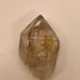 Enhydro Quartz Crystal with rainbows and golden healer