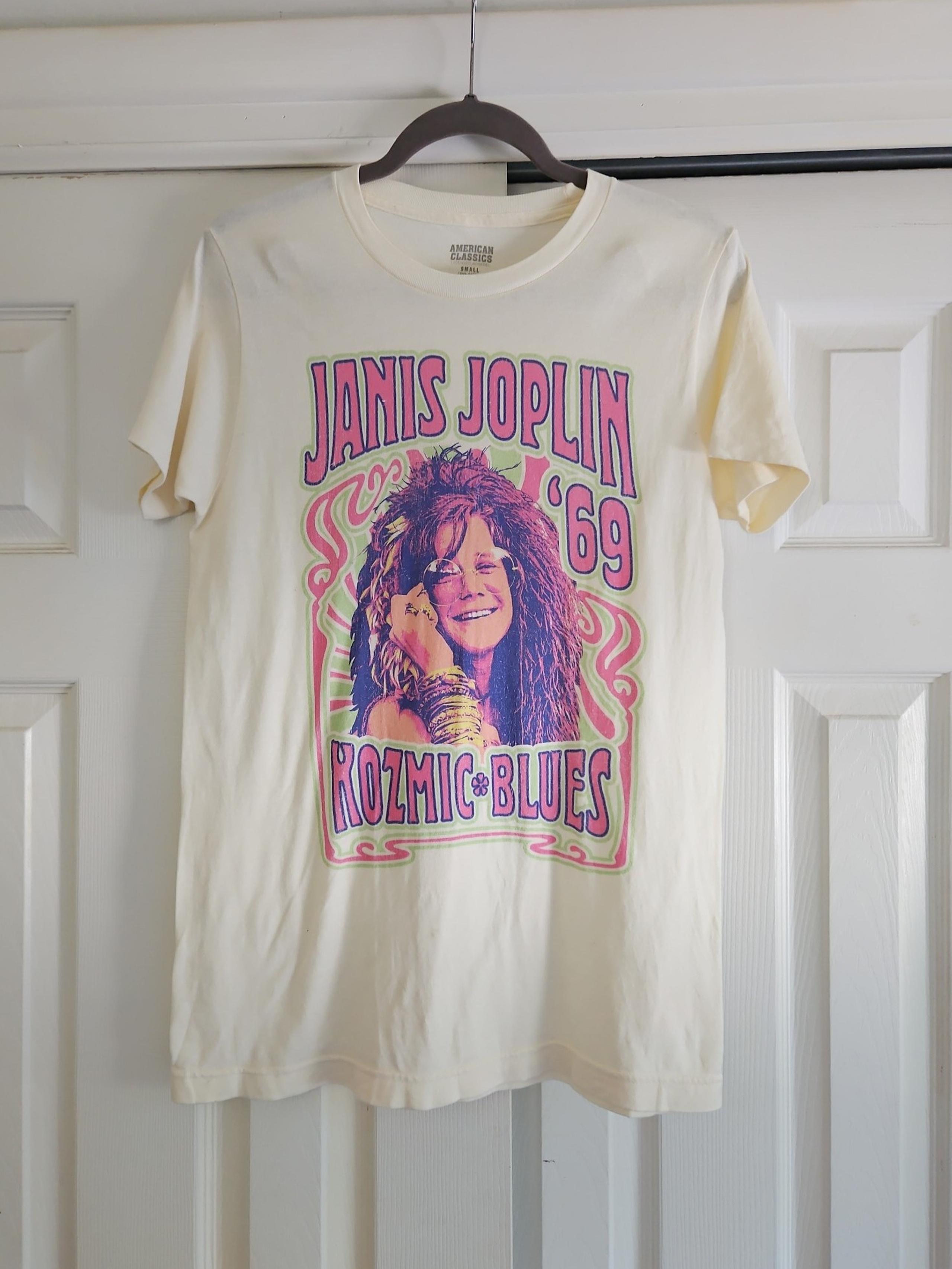 Janis Joplin T shirt Size S