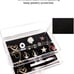 Makeup Organizer 4 Pieces Acrylic Makeup Storage Organizer Box with 9 Drawers