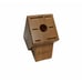 Cutco 7 Slot Galley Honey Oak Wood Finish Knife Block Holder American Made