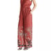 Steve Madden Apparel Danae Halter Flare-Leg Jumpsuit - Size M