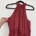 Steve Madden Apparel Danae Halter Flare-Leg Jumpsuit - Size M