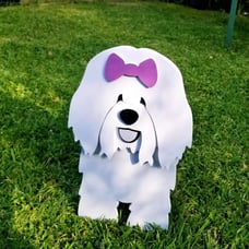 LARGE Puppy planter