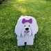 LARGE Puppy planter