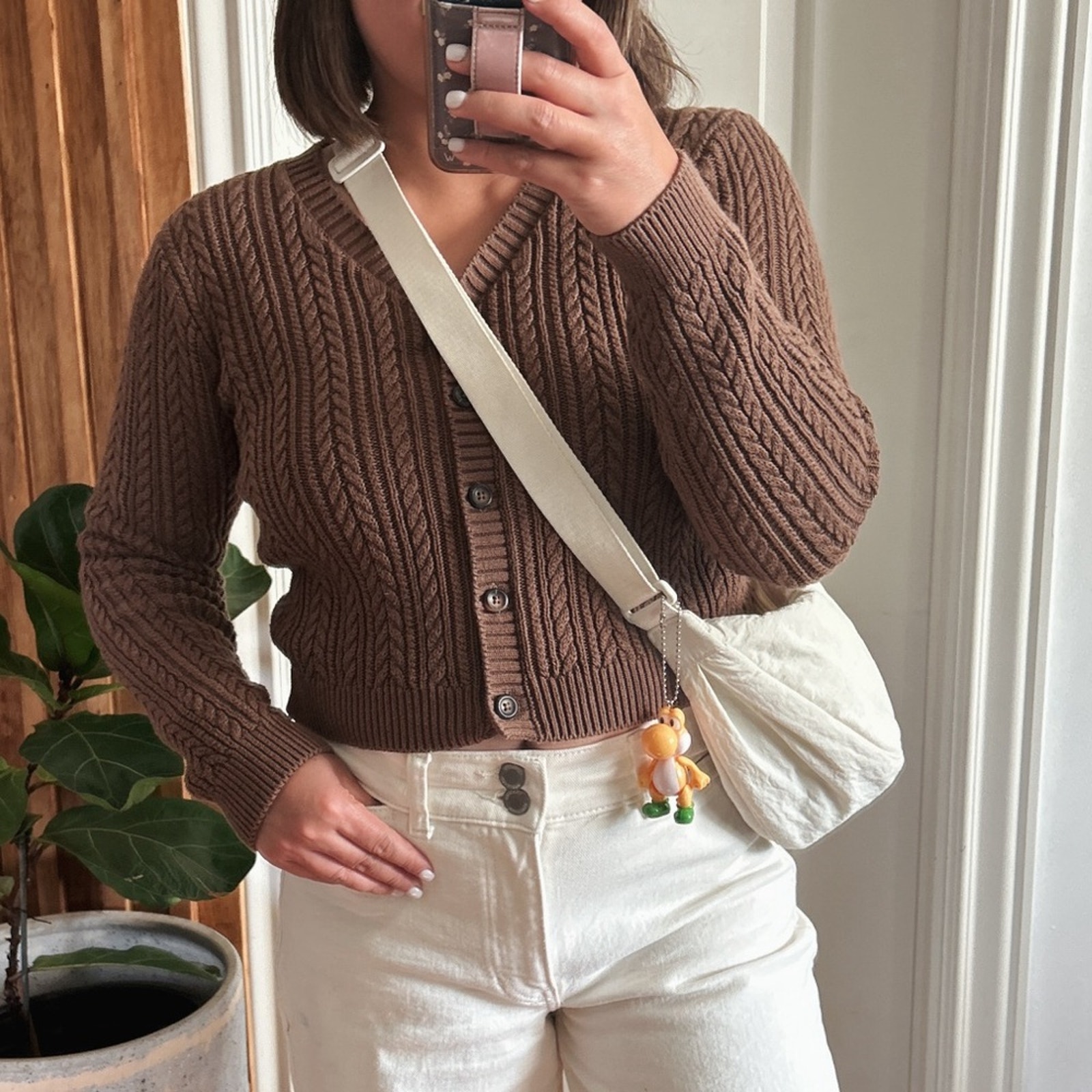 Brandy melville cropped cardigan online