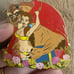 Disney Jumbo Pin Belle And Beast Limited Edition 80 From Beauty & The Beast