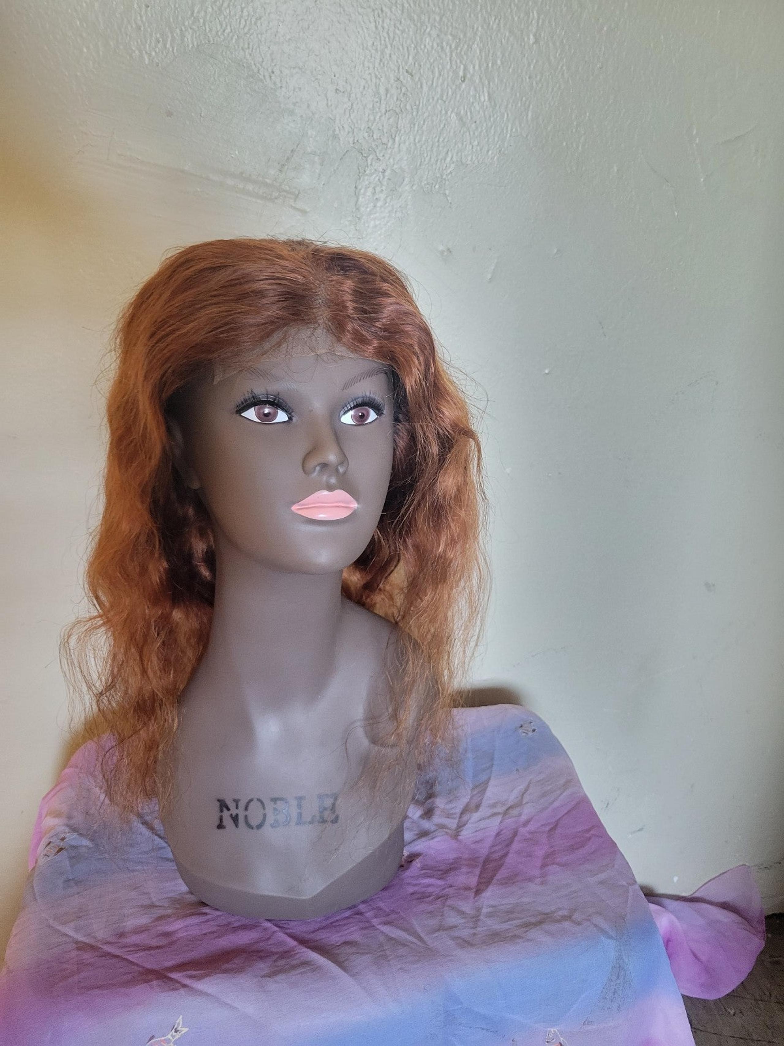 16" human hair wig