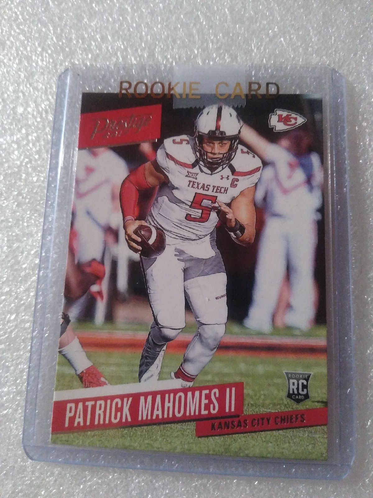 Patrick Mahomes 2017 Rookie Card
