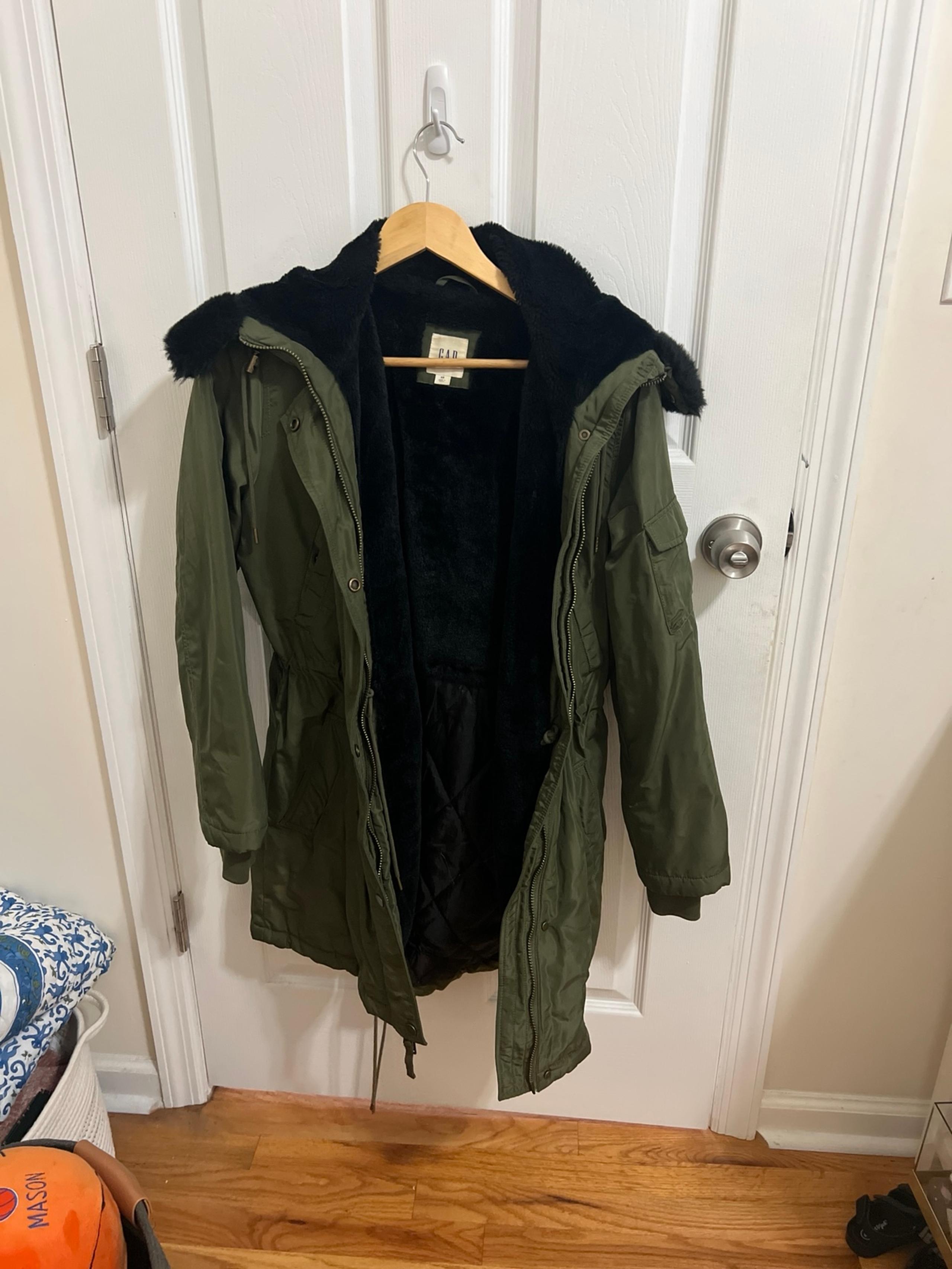 Gap fur parka