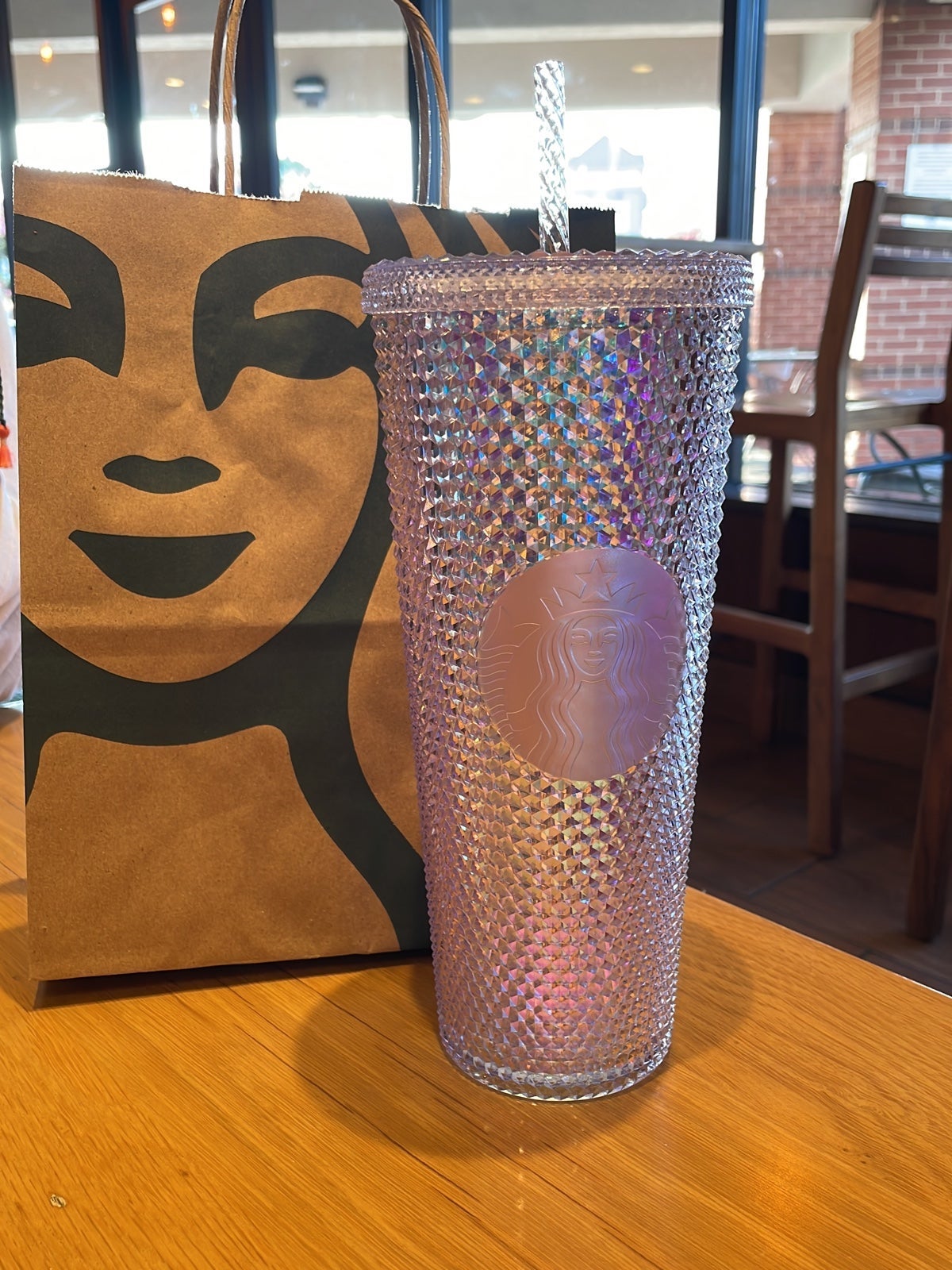 Starbucks Tumbler Unicorn Bling Studded Cup - SUMMER 2023 - NEW
