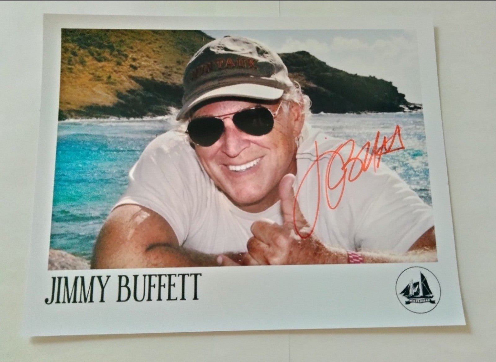 Jimmy Buffett Autographed Photo