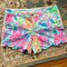 Lilly Pulitzer buttercup shorts Sparkling Sands size 8