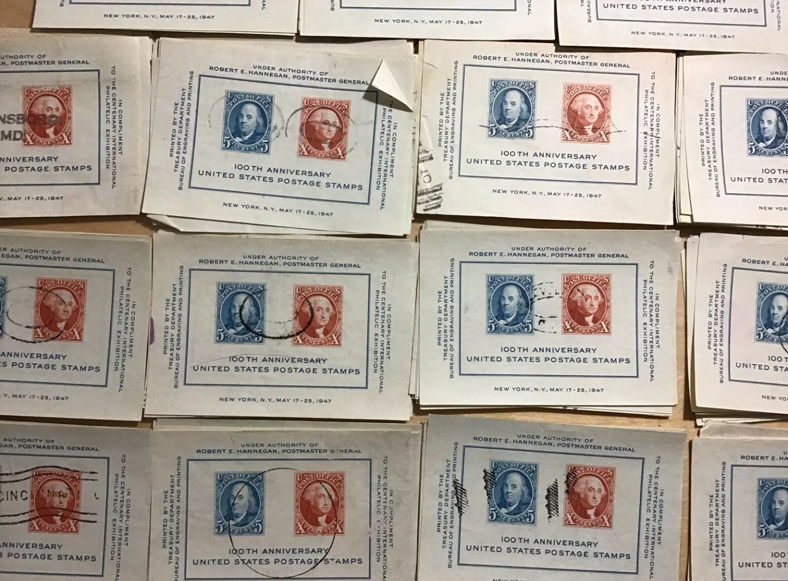 1947 USA 19th Century stamps scott#948
