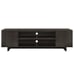 60 New Walnut Brown Contemporary TV Stand (2 Doors)