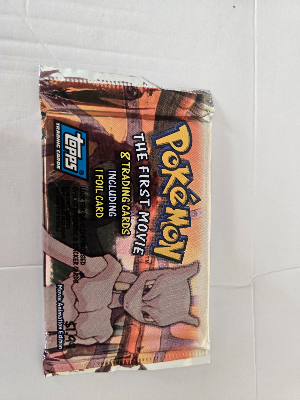 Pokemon The First Movie 8 Trading Cards