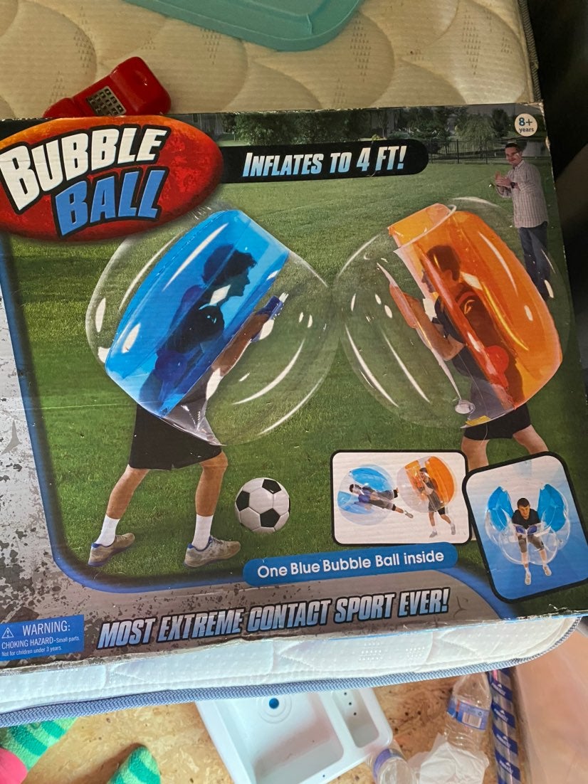 Set of 2 Inflateable bubble balls