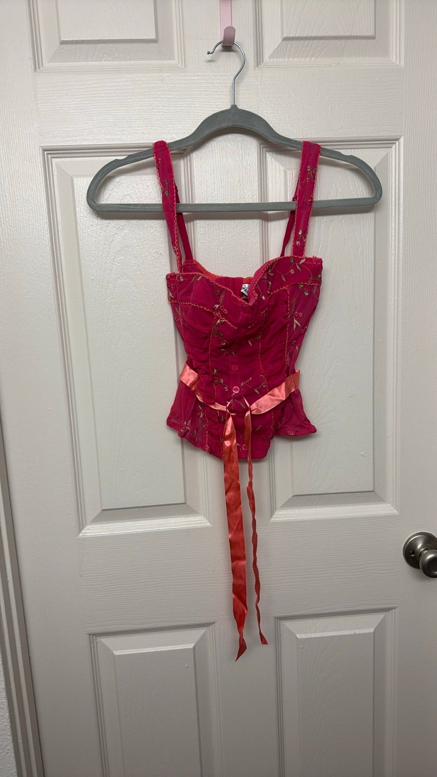 Y2k rampage corset top