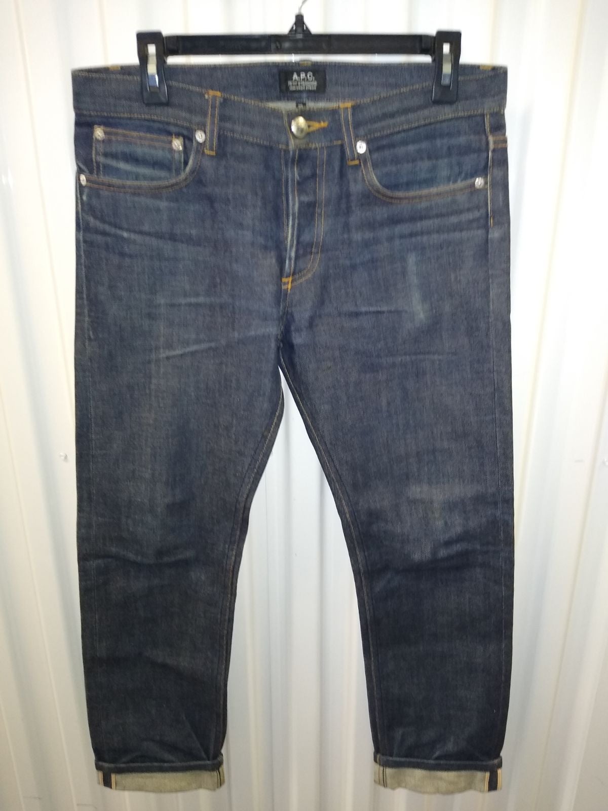 APC Raw Selvedge Denim Jeans 29X26