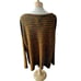 Kaktus Fall Colors Olive Green Multicolored Speckled Stripe Tunic Sweater Italy