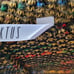 Kaktus Fall Colors Olive Green Multicolored Speckled Stripe Tunic Sweater Italy