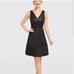 Draper James Maisy Jacquard Dress Black Size 2