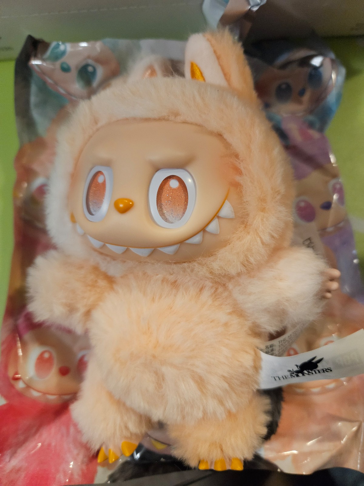 PopMart labubu big into Energy happiness