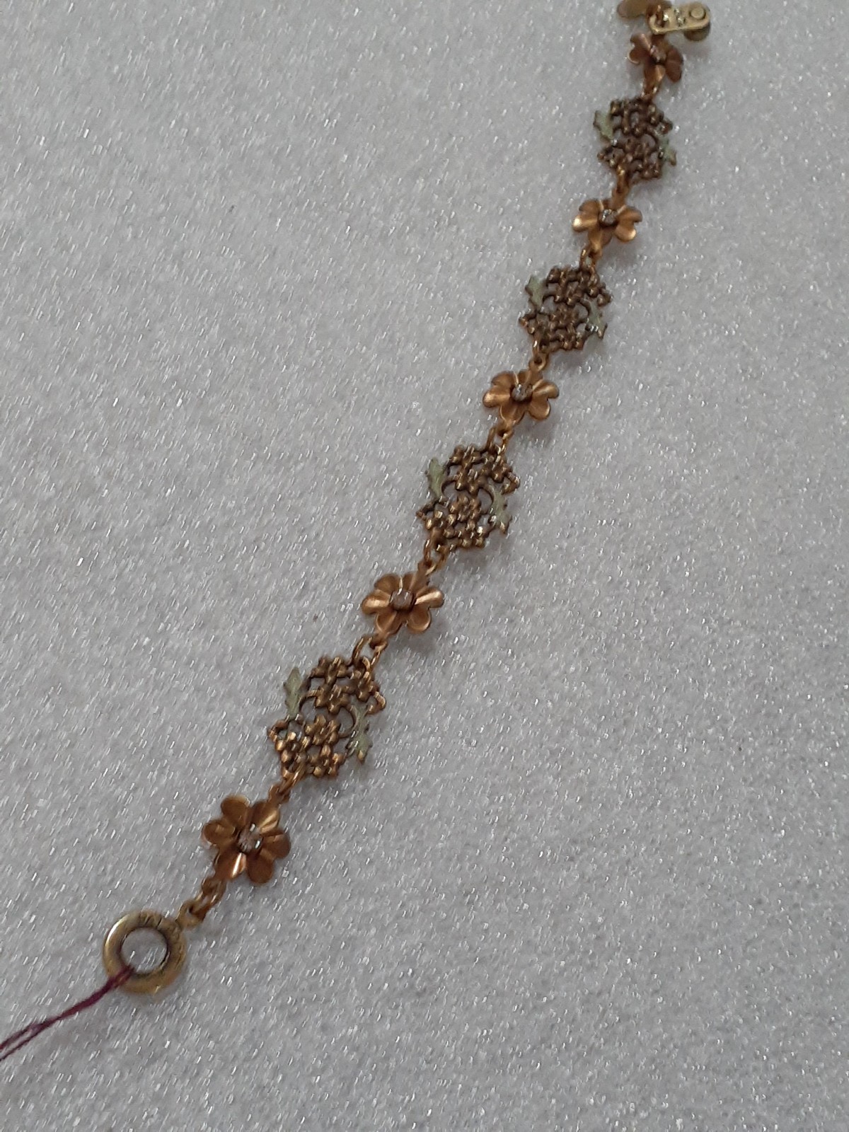 Vintage 1980s Anne Koplik Glass Works Studios Bracelet