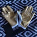 Jordan Knit Metallic Football Glove Men’s Size L