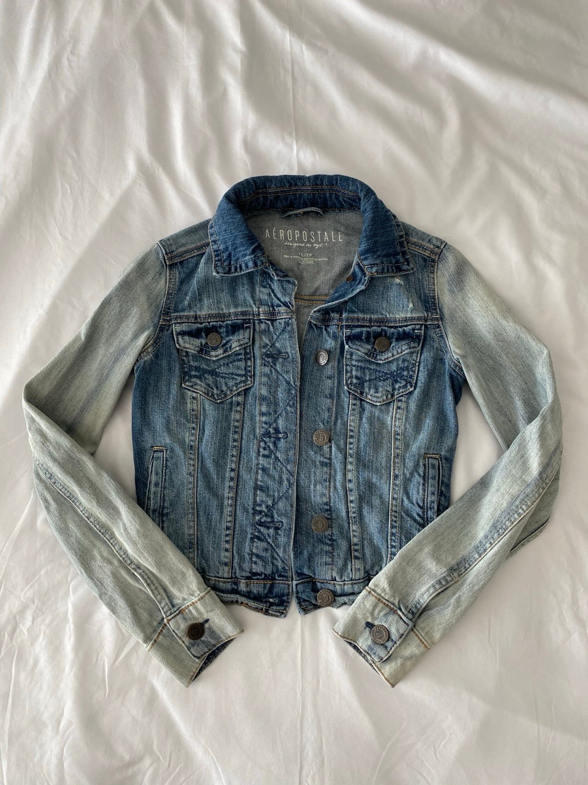 Blue Multi Wash Jean Jacket