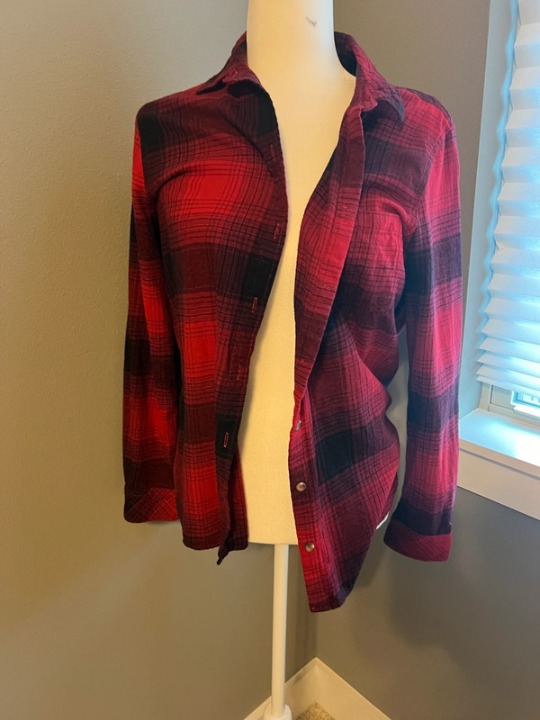 Women's Sonoma Goods For Life Plaid Long Sleeve size small