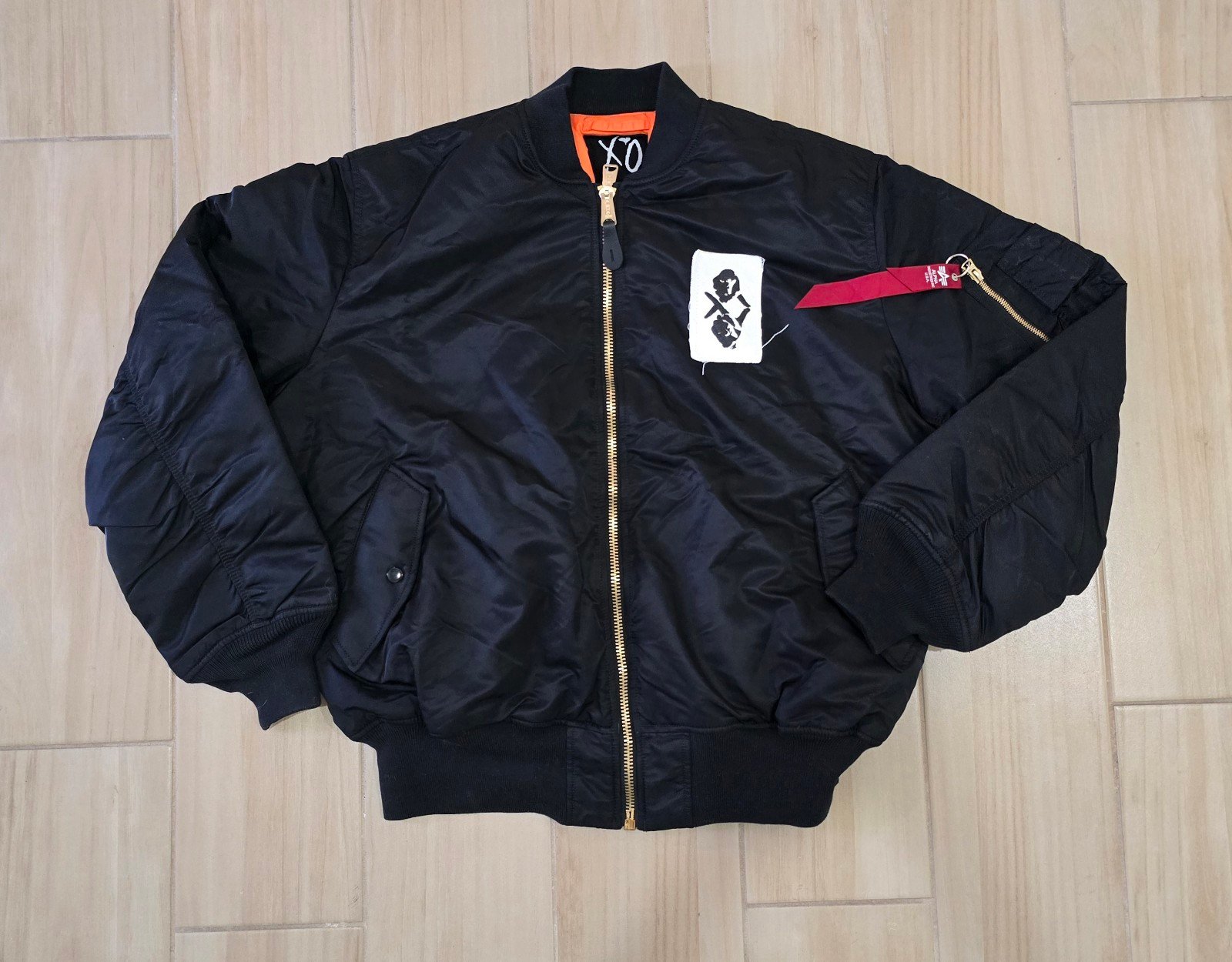 The Weeknd x Alpha Industries XO Bomber Jacket XXL