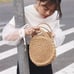 Straw Circle Beach Bohemian Rattan Bag