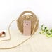 Straw Circle Beach Bohemian Rattan Bag