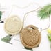 Straw Circle Beach Bohemian Rattan Bag