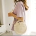 Straw Circle Beach Bohemian Rattan Bag