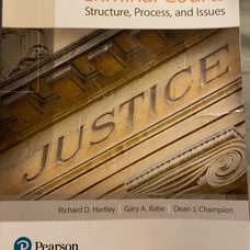 Criminal Courts Structure, Process, and