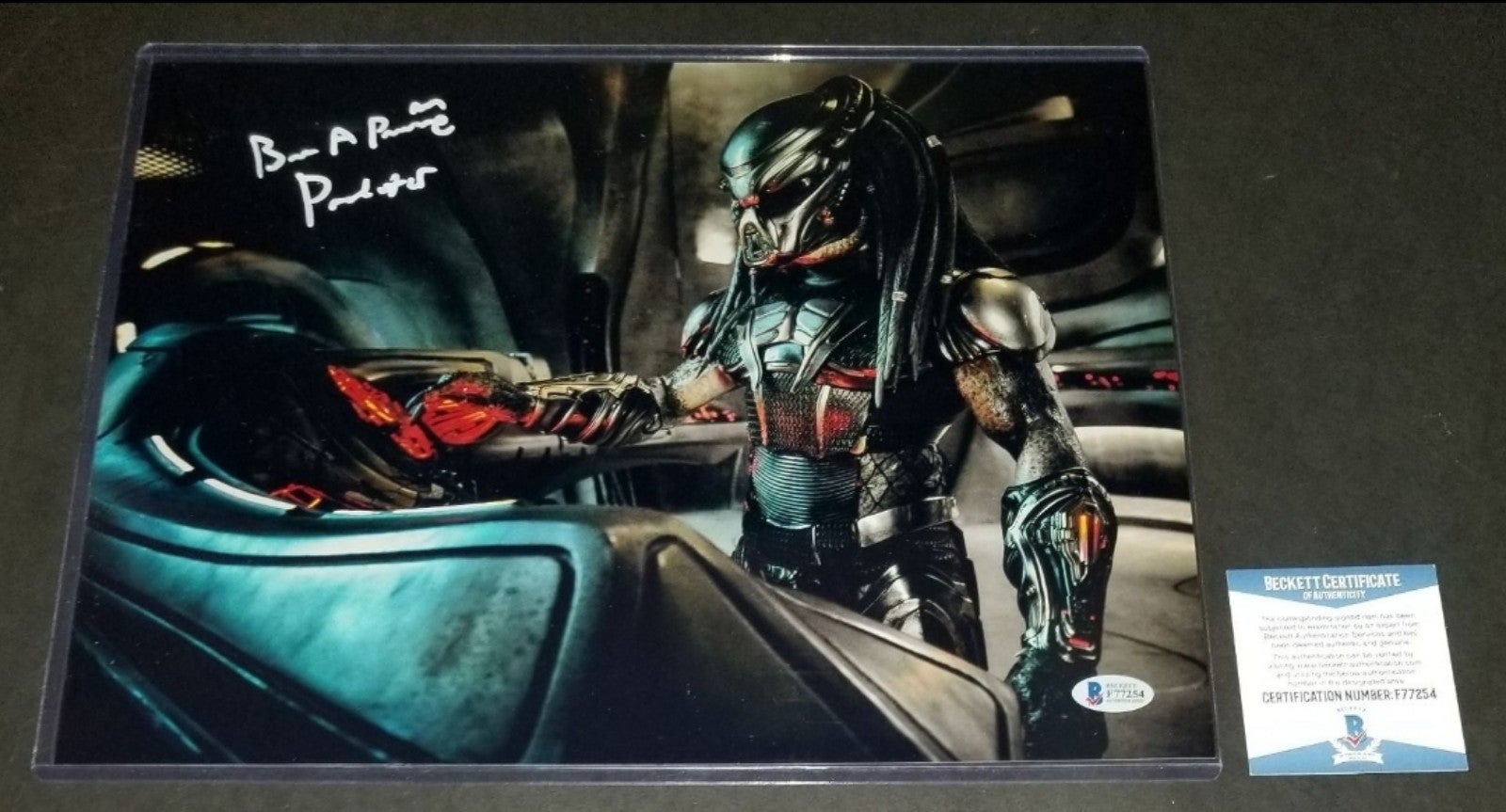 Brian A. Prince autographed 11x14 Beckett COA