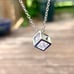 14K White Gold 2ct Solitaire Diamond Necklace Womens 14 Karat Silver Jewelry ct