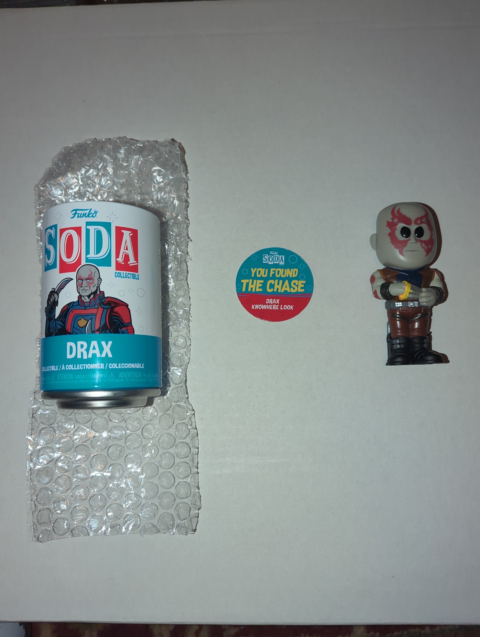 Funko Soda Chase Drax Knowhere Look