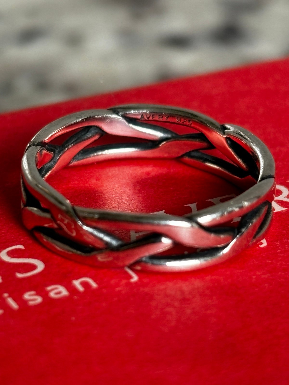James Avery Tresse Ring