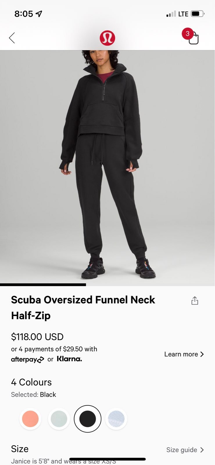 lululemon scuba jacket half zip