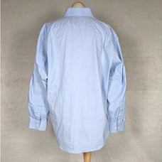Men's Blue Stretch Dress Shirt