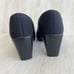 Naot Lucente Womens Size 38 US 7 Black Slip On Fabric Stretch Pumps Heels Shoes
