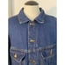 Wrangler Rugged Wear Denim Jacket Men's 2XL Buffalo Plaid Flannel Lined Trucker