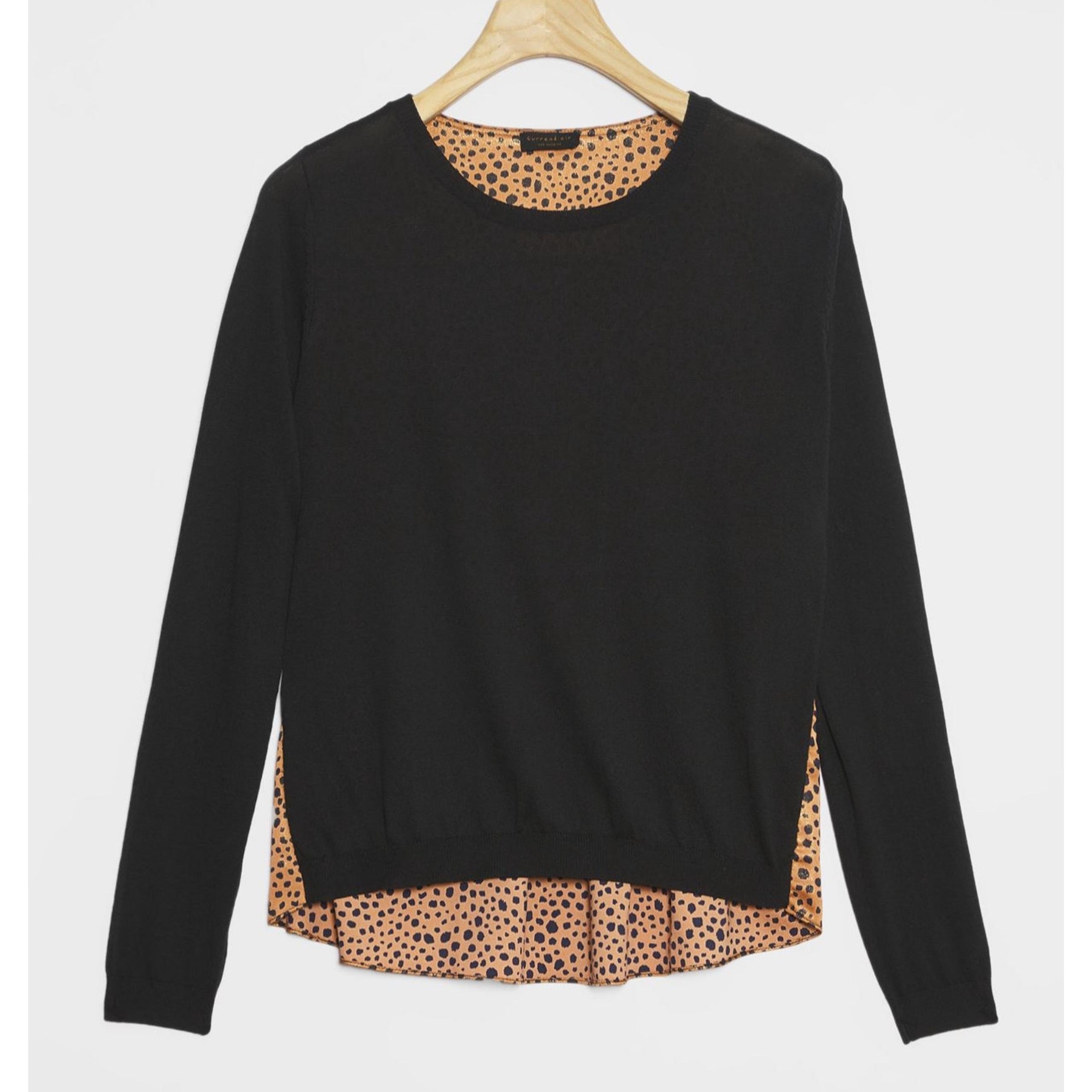 Anthropologie Cheetah Pullover